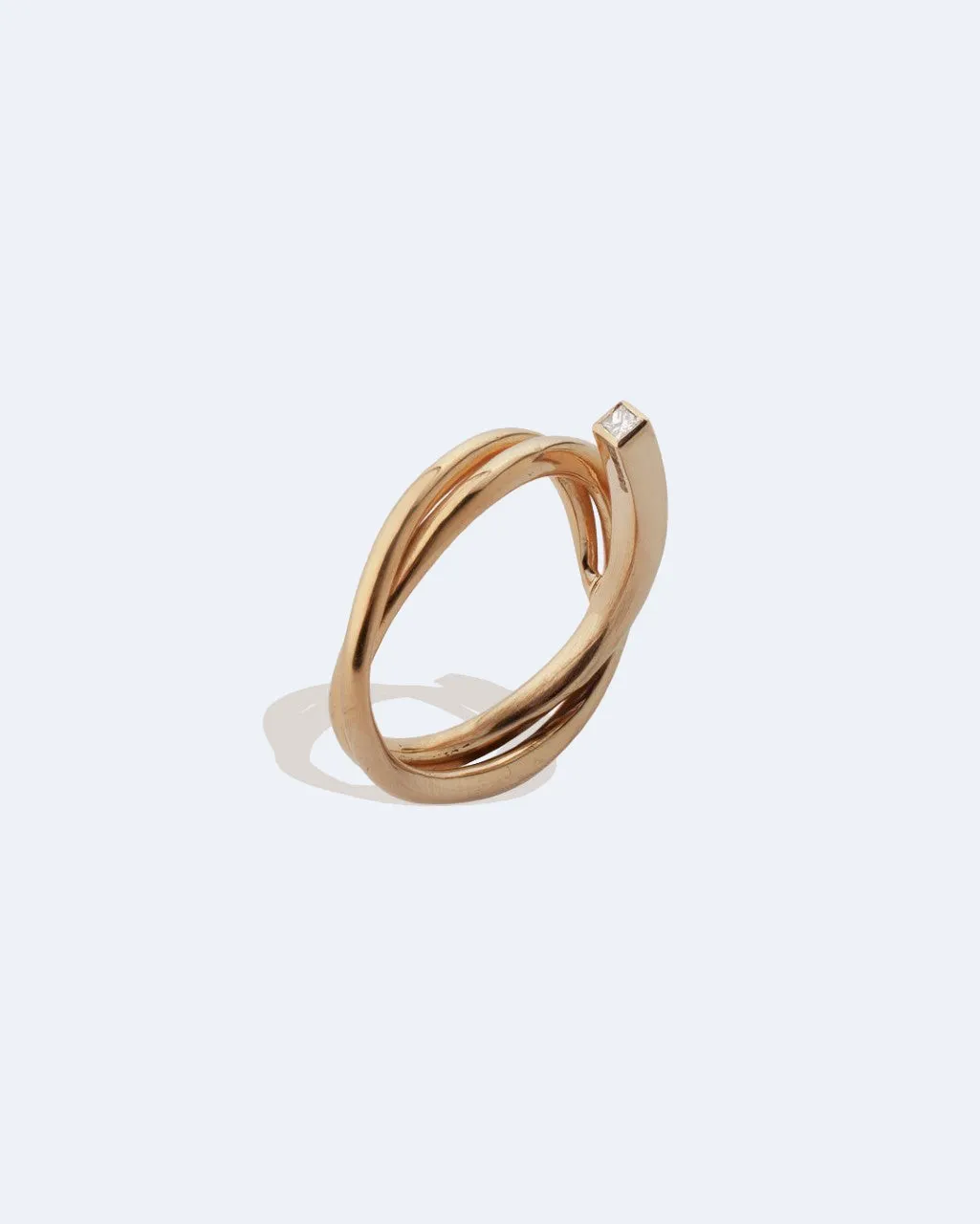 Completedworks Archaeology bague diamant or jaune 18ct