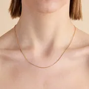 Astrid & Miyu Essential Box Chain collier chaîne doré