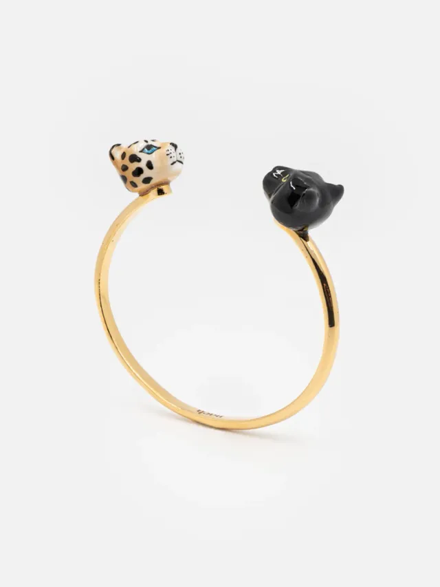 Nach FaceToFace Panthère Léopard bracelet perles