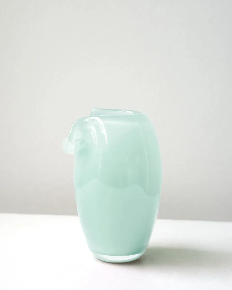 Completedworks B159 mini vase verre recyclé vert menthe