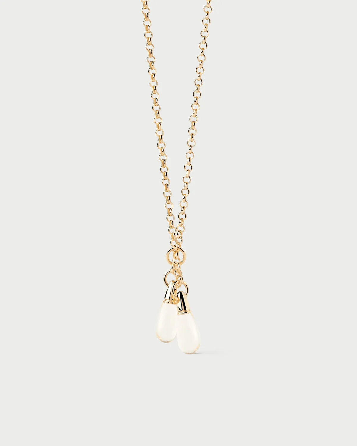 PDPAOLA Tango collier chaîne cristal 65 cm