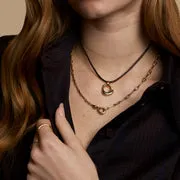 Astrid & Miyu Hardware Chain collier doré maillons