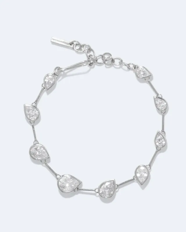 Completedworks Myriad bracelet zirconia argent recyclé