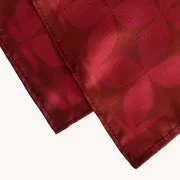 Astrid & Miyu Silk foulard cheveux rouge en soie