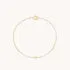 Astrid & Miyu Topaz Charm collier or massif topaze