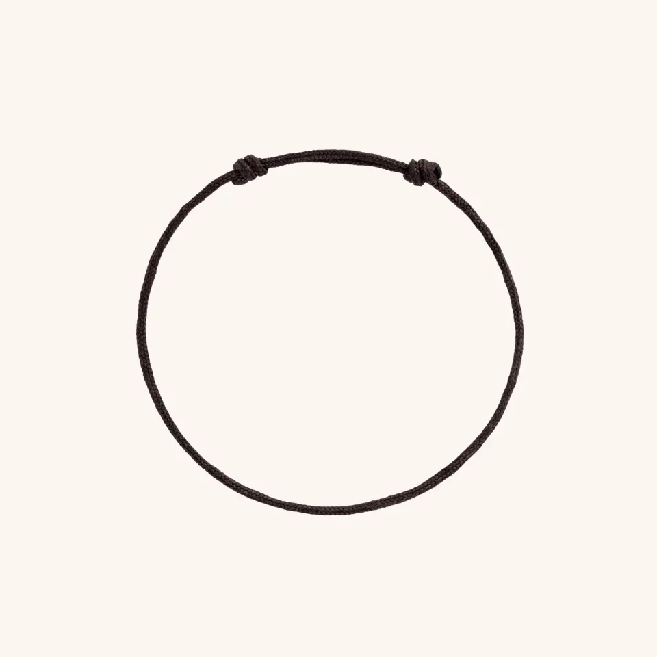 Astrid & Miyu Story Strand bracelet noir