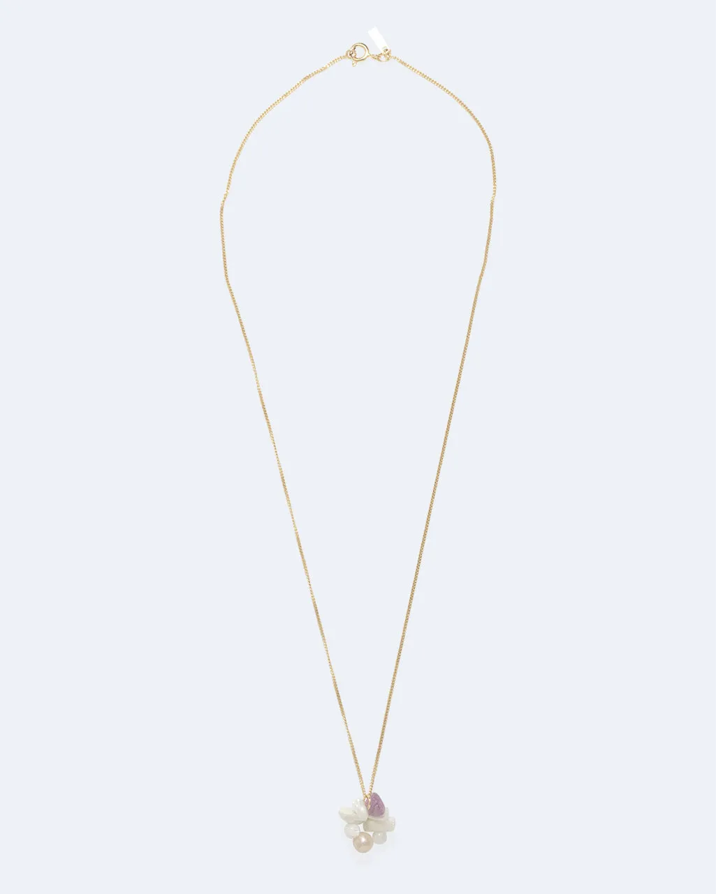 Completedworks Unnecessary Drama collier perle améthyste vermeil