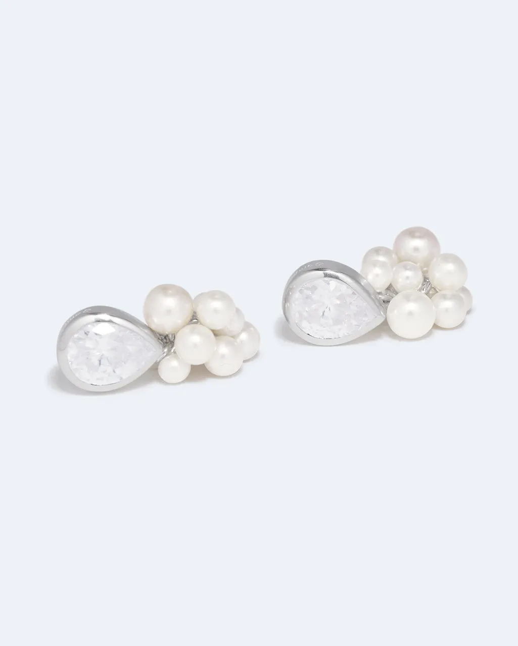 Completedworks Alchemy of Time boucles perle zirconia