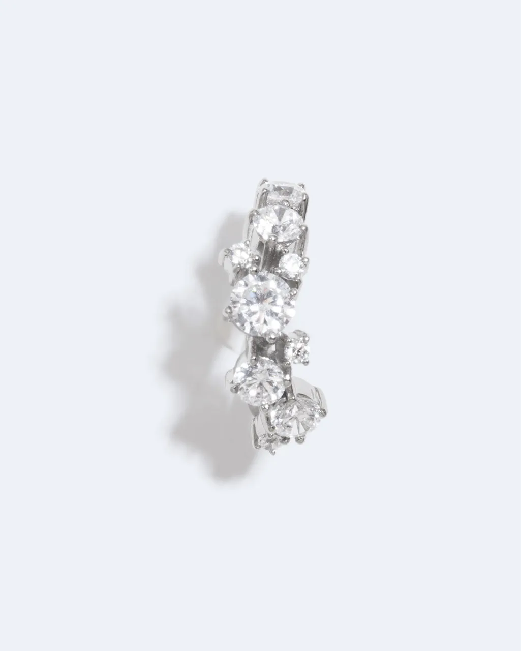Completedworks Horizons manchette oreille argent zirconia