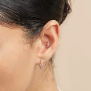 Astrid & Miyu Topaz Triple Pear Cluster piercing or blanc