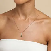Astrid & Miyu I Initial Bold collier plaqué or initiale I