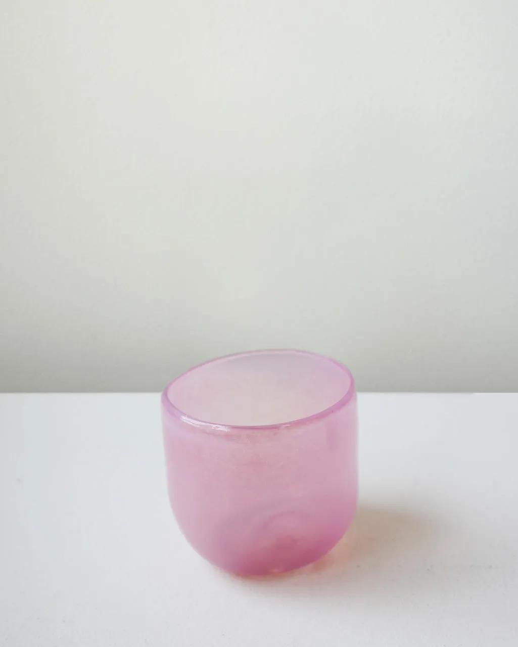 Completedworks Thaw lot de 2 verres rose verre recyclé