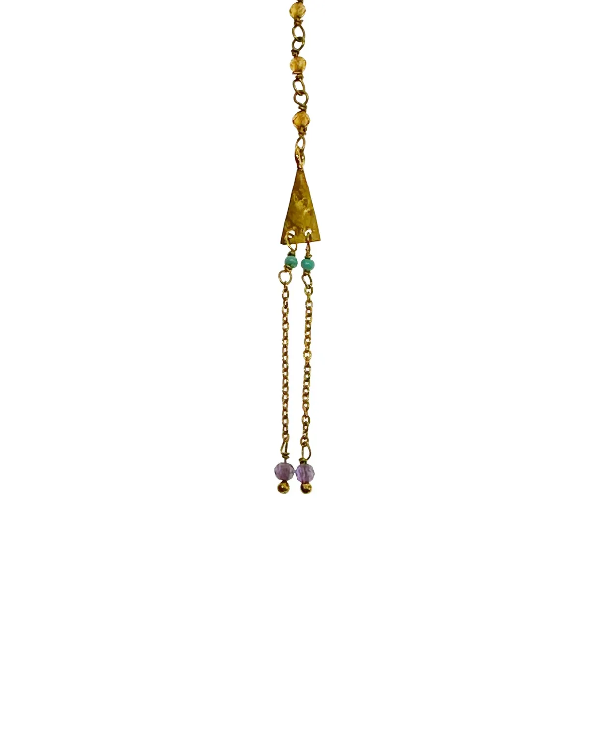 Le Fourbi de Capucine FDC147 boucles d’oreilles cornaline améthyste