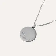 Astrid & Miyu Bold Taurus collier zodiaque argent