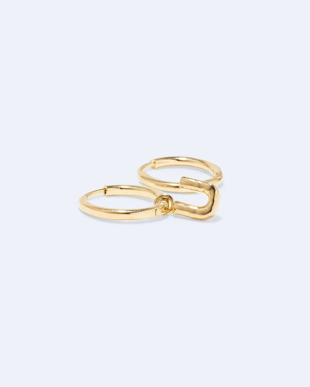 Completedworks Classicworks U boucles d'oreilles plaqué or