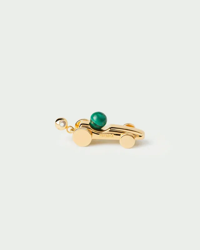 PDPAOLA Car Charm breloque malachite naturelle