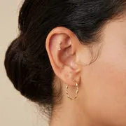 Astrid & Miyu Cosmic Pear piercing or massif poire