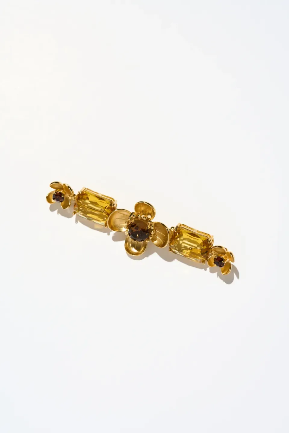 Philippe Ferrandis Eugénie broche verte 8,5 cm