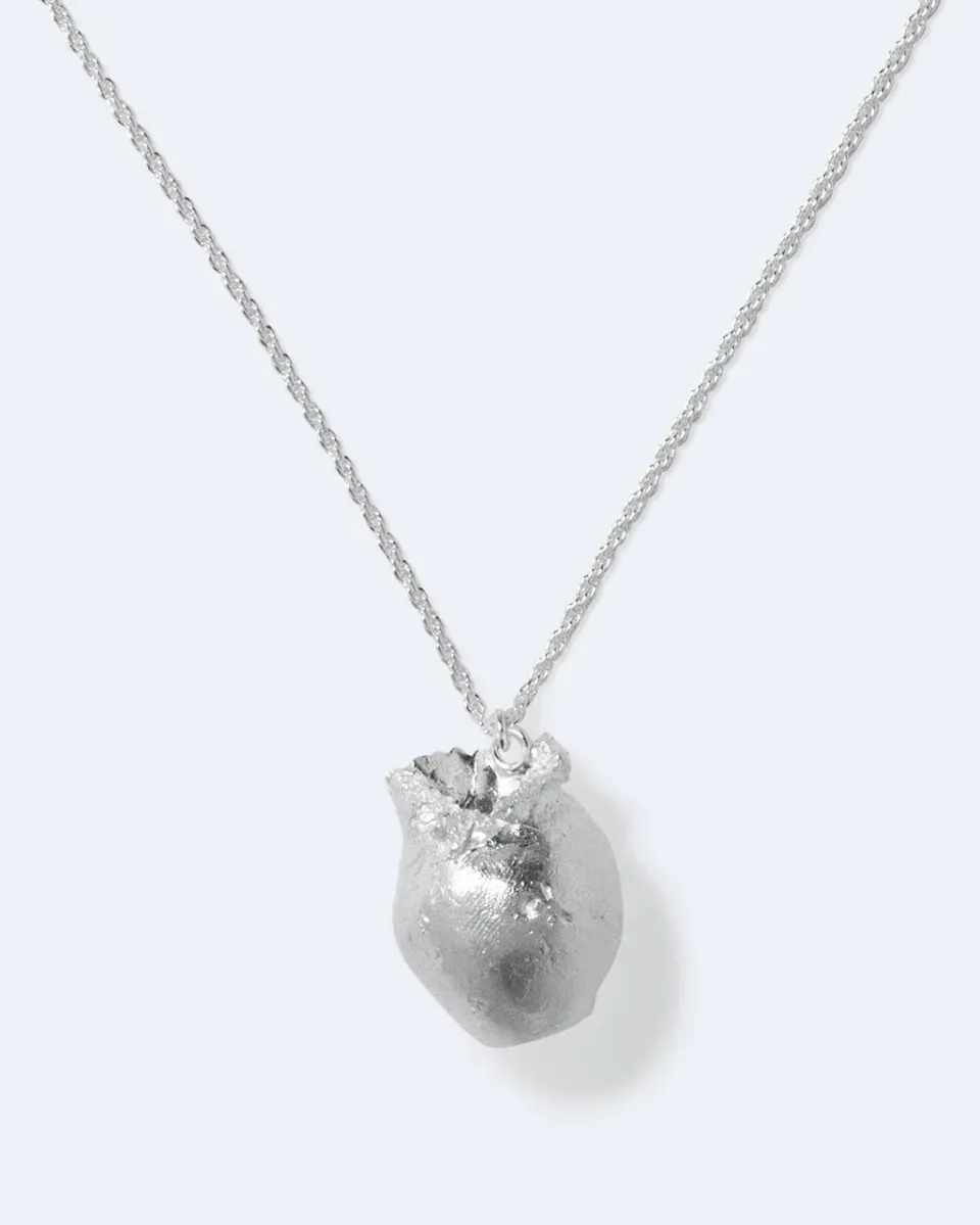 Completedworks Clay collier pendentif plaqué argent