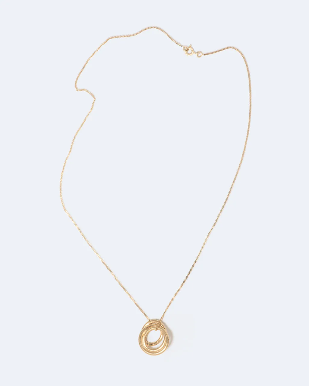 Completedworks Coil Flow pendentif or vermeil recyclé