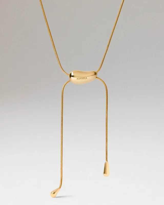 PDPAOLA Rodeo Slider collier or 62 cm