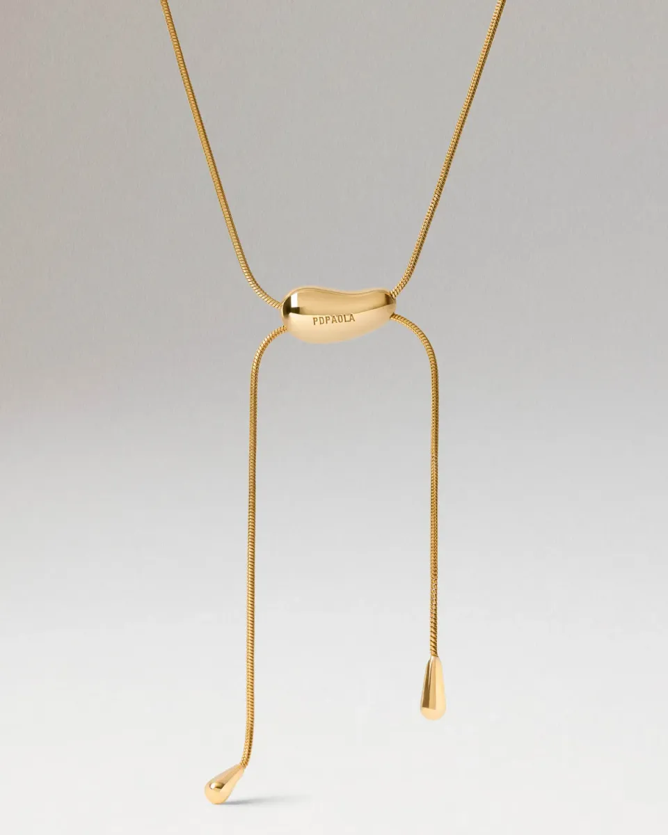 PDPAOLA Rodeo Slider collier or 62 cm