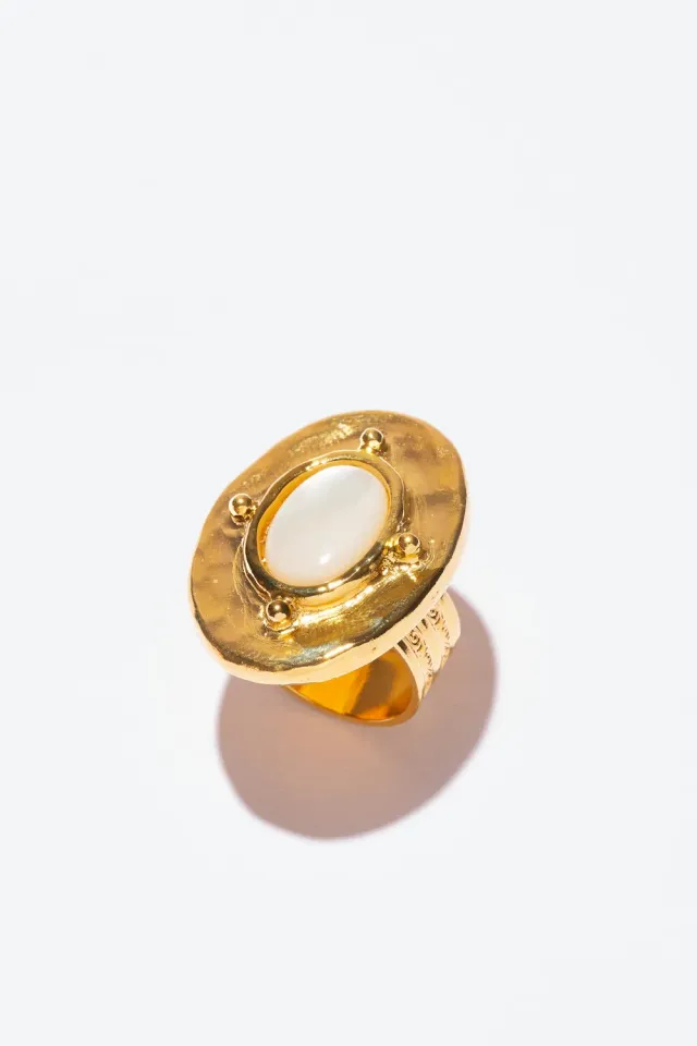 Philippe Ferrandis New Gems bague ajustable dorée