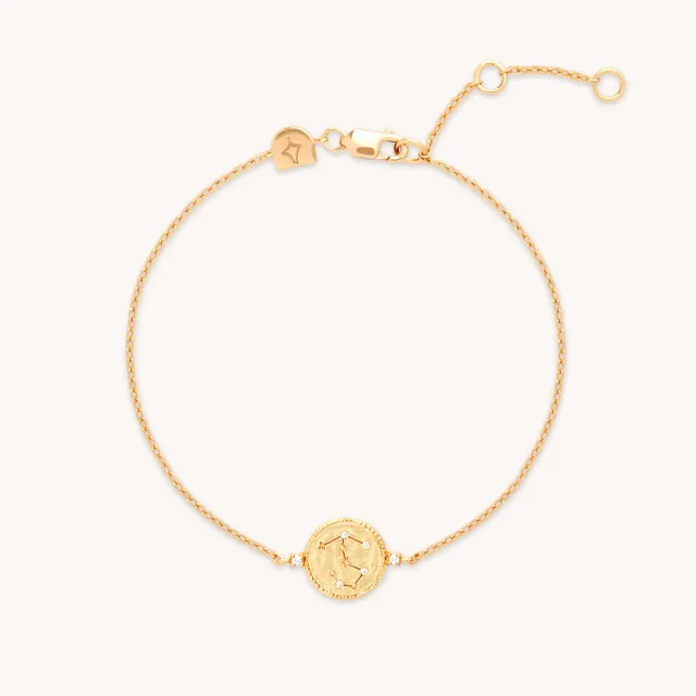 Astrid & Miyu Scorpio bracelet doré zodiaque scorpion