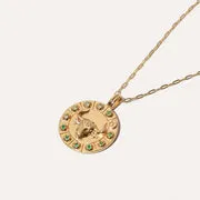 Astrid & Miyu Taurus Bold Zodiac collier doré Taureau