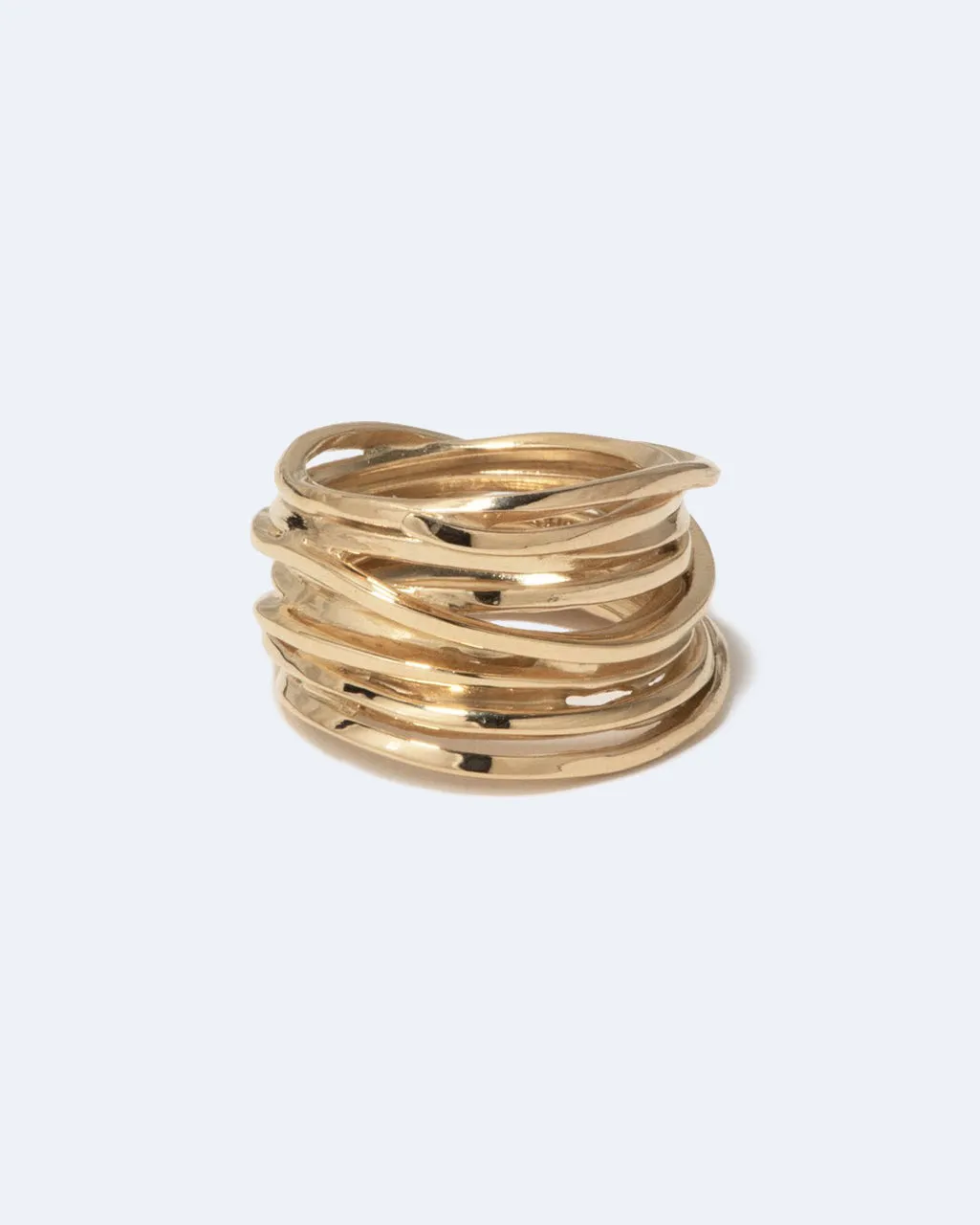 Completedworks Suburbs bague vermeil large