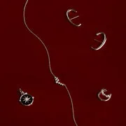 Astrid & Miyu Illusion Spiral manchette d'oreille argent