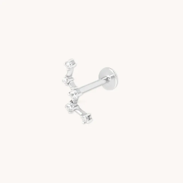 Astrid & Miyu Constellation piercing or blanc massif