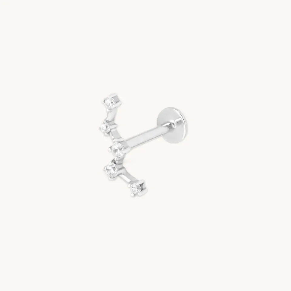 Astrid & Miyu Constellation piercing or blanc massif
