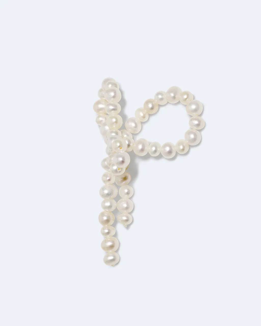 Completedworks Loop-the-Loop bague perle vermeil or