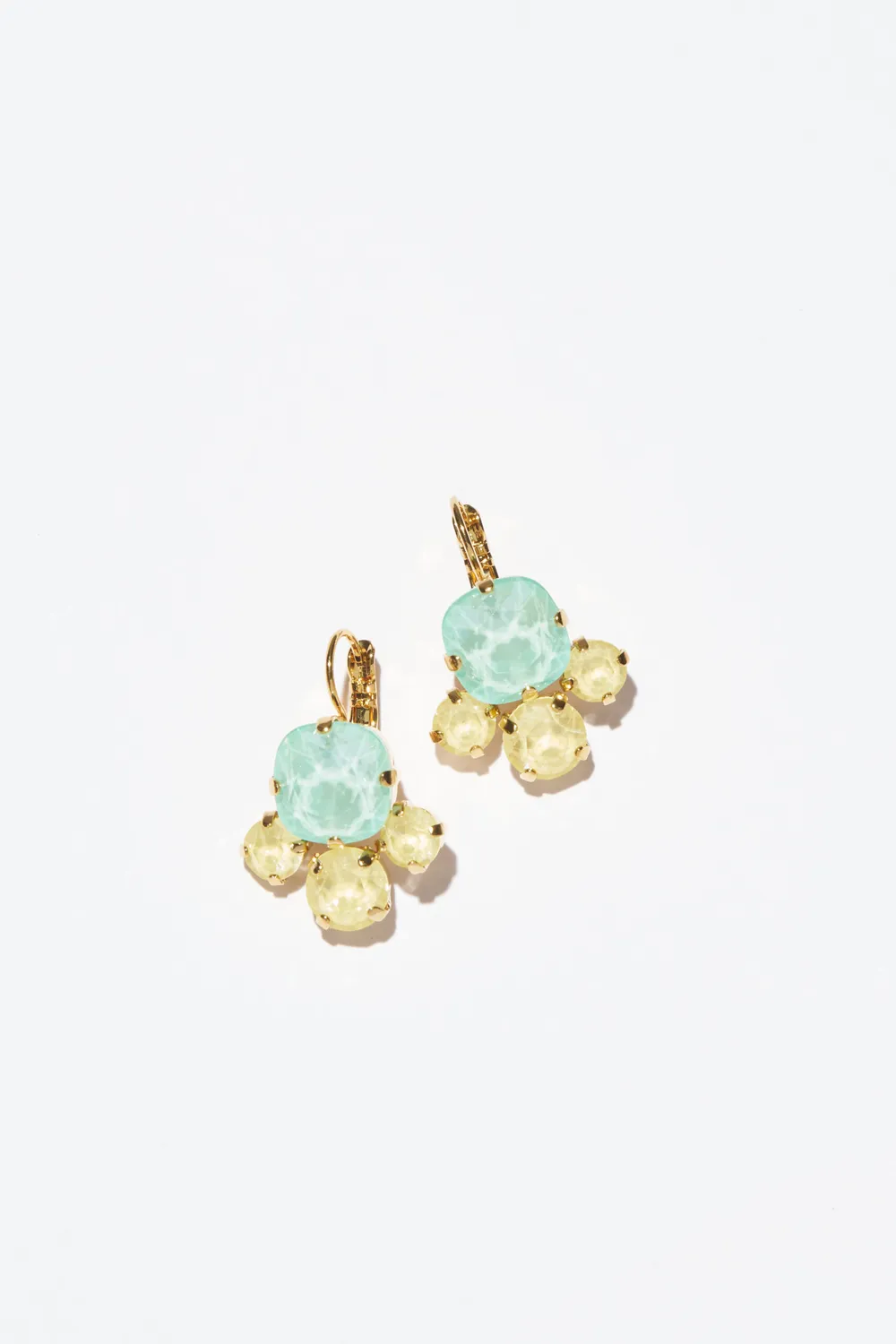 Philippe Ferrandis Sorbet dormeuses boucles d'oreilles couleur