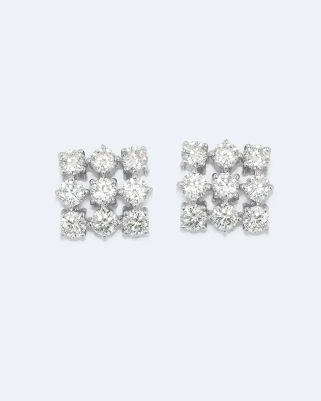 Completedworks Notsobig Juggernaut boucles d’oreilles argent zirconia