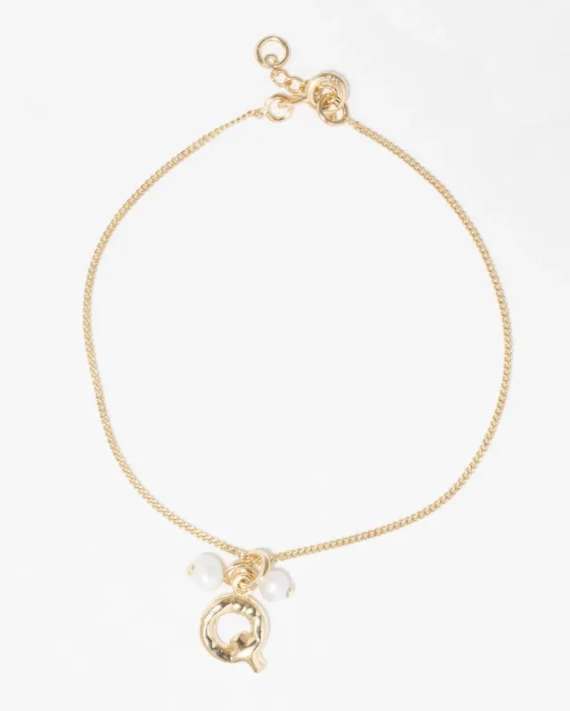 Completedworks Classicworks Q bracelet perle vermeil