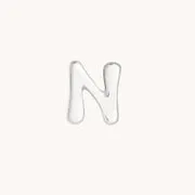 Astrid & Miyu A Initial Click breloque or blanc lettre A