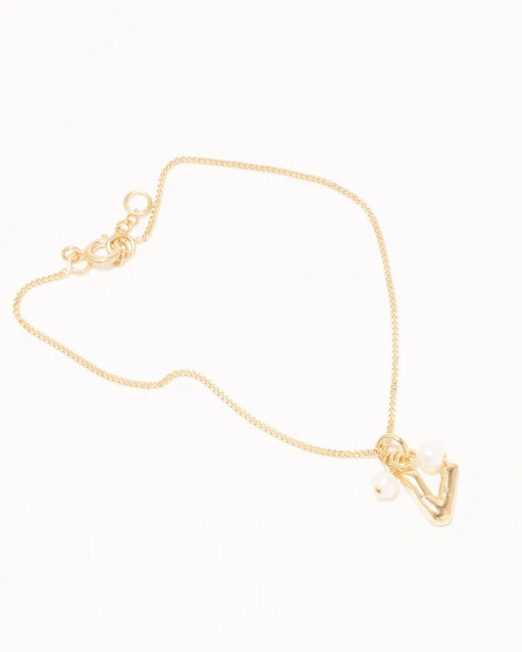 Completedworks Classicworks V bracelet perle vermeil or