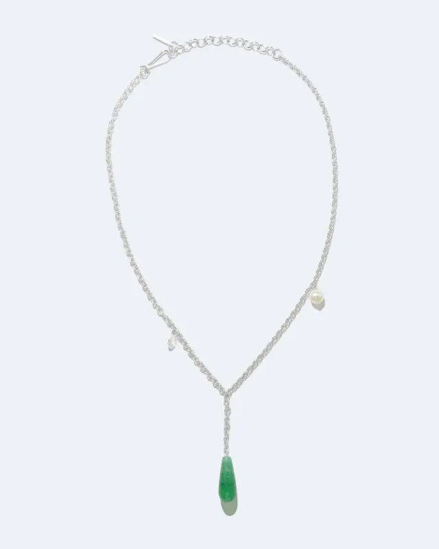 Completedworks Depths of Time collier perle calcédoine