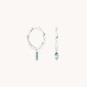 Astrid & Miyu Alexandrite bague marquise or blanc massif