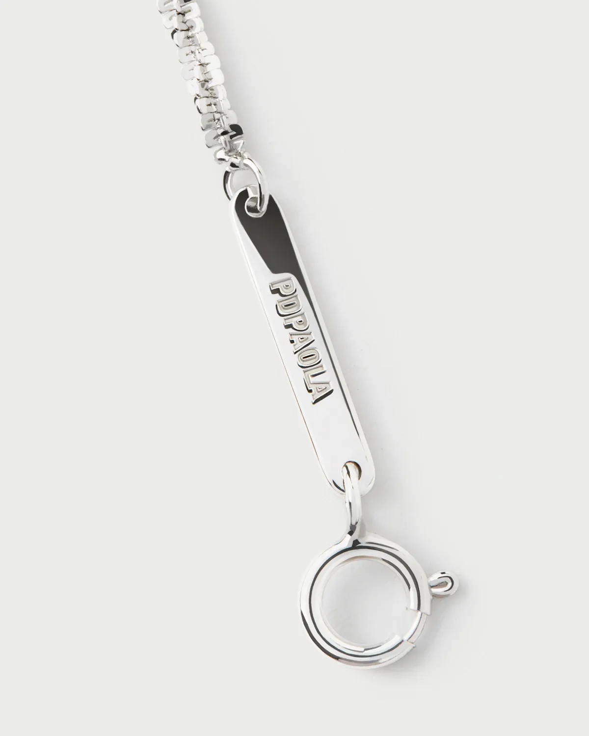 PDPAOLA Sparkle bracelet chaîne argent 15-18 cm