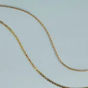 Astrid & Miyu Illusion bracelet double chaîne doré fin