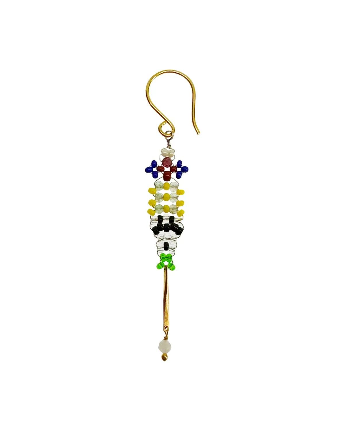 Le Fourbi de Capucine FDC412 boucles perles de verre
