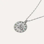 Astrid & Miyu Capricorn collier pendentif Bold Zodiac argent