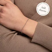 Astrid & Miyu Chelsea Story bracelet or blanc massif