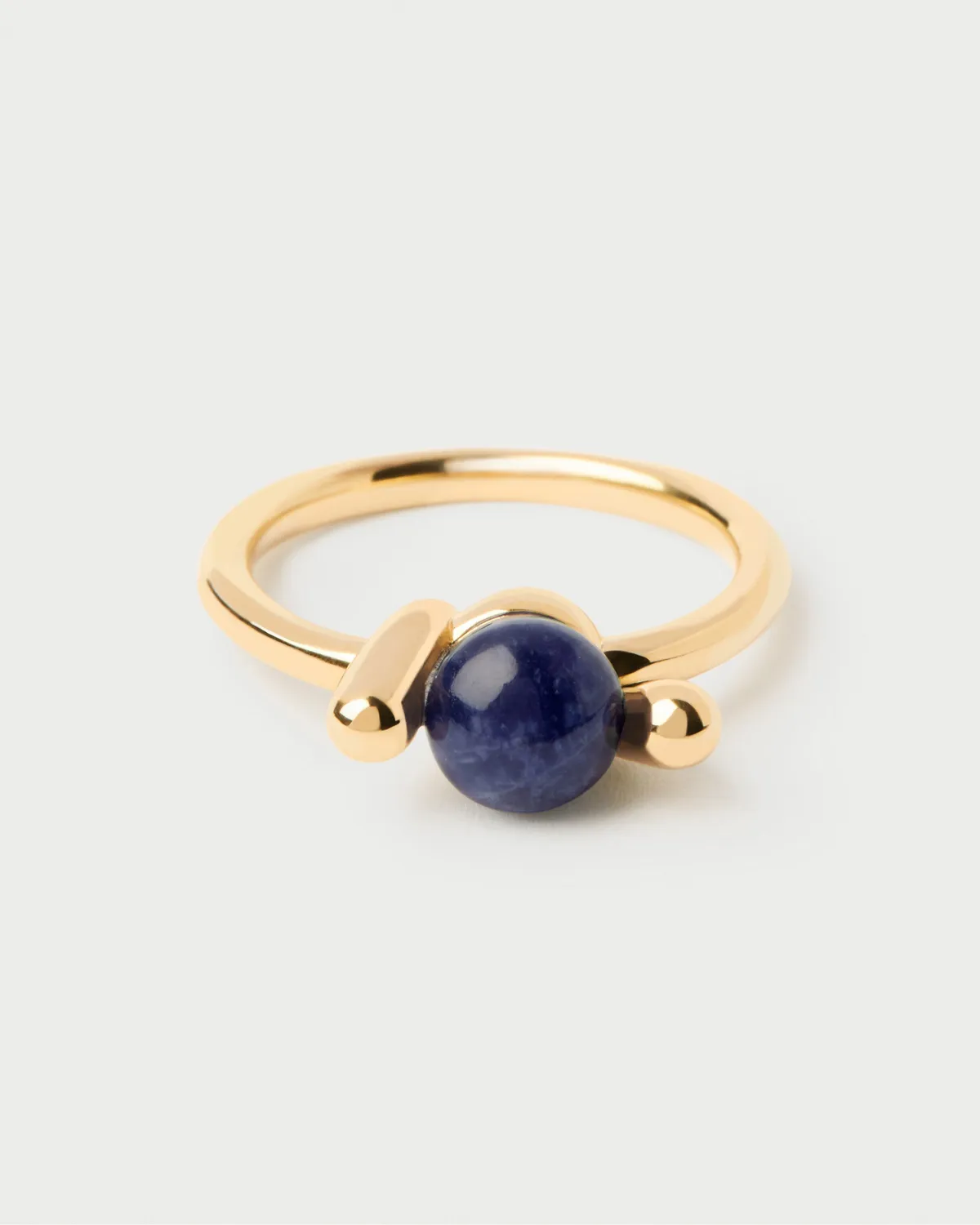 PDPAOLA Nexus bague sodalite bleu nuit