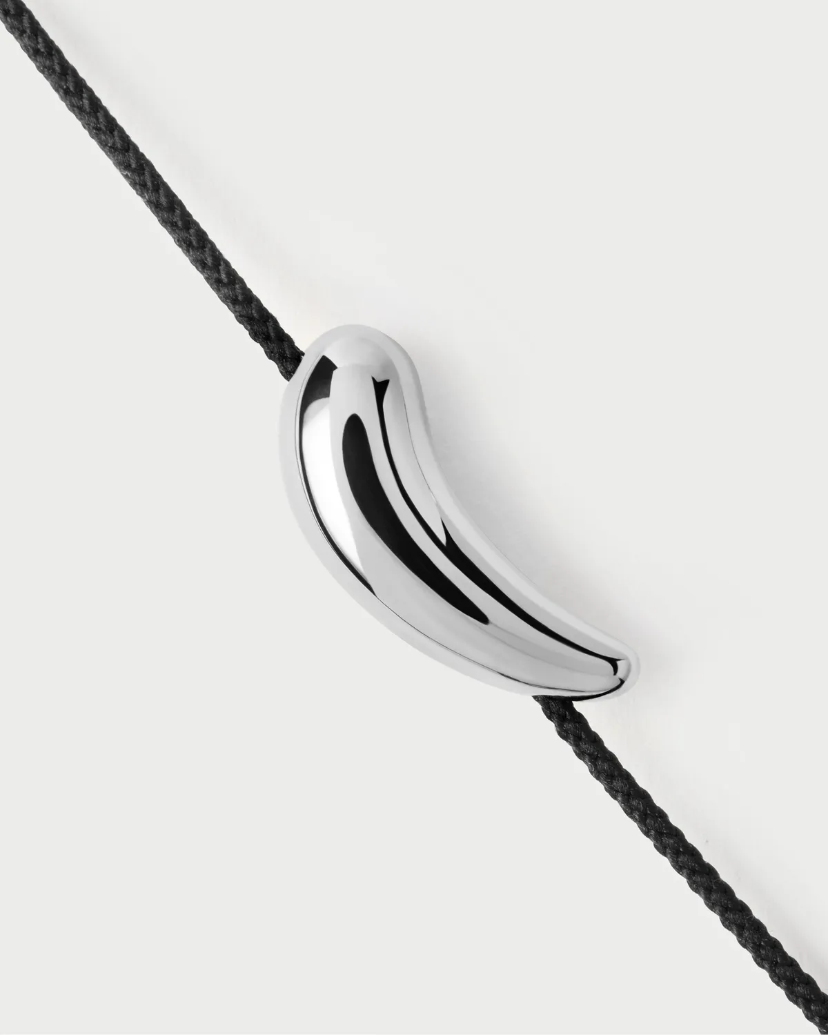 PDPAOLA Orbit bracelet cordon argent 11,5 cm