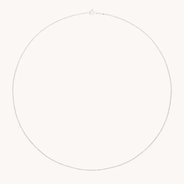 Astrid & Miyu Shoreditch Chain collier or blanc massif