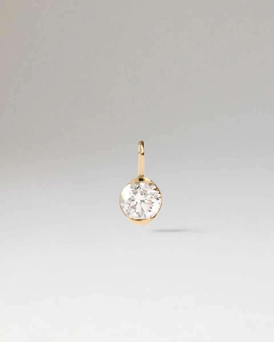 PDPAOLA Grace pendentif or jaune diamant 0,5 ct